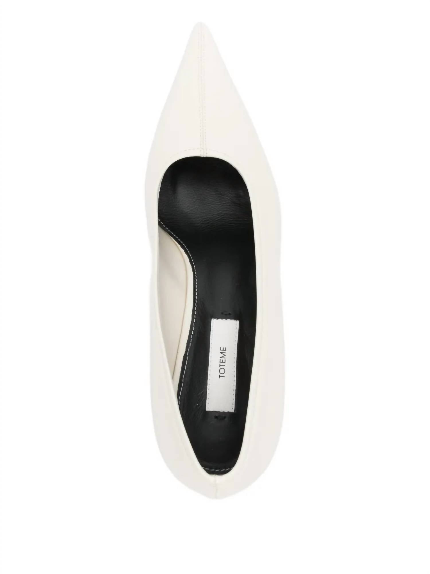 Toteme - Women's Sharp Nappa Wedge Pumps