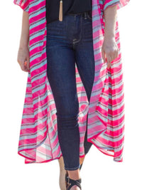 Southern Grace - Elbow Sleeve Kimono Duster