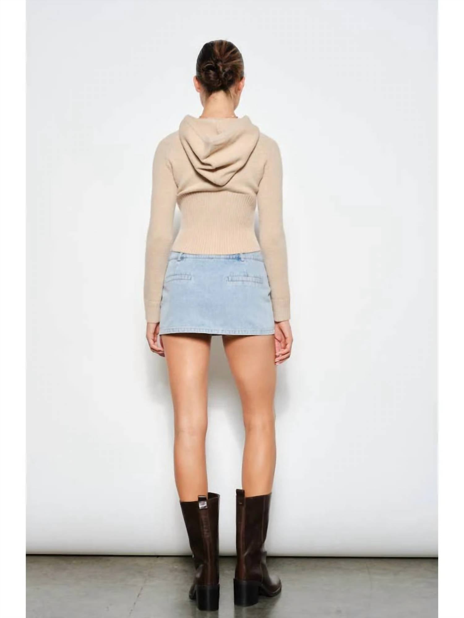 Pretty Garbage - Renee Zip Cardigan