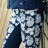 Horze - Women's Cara Paisley Print Fullseat Breeches