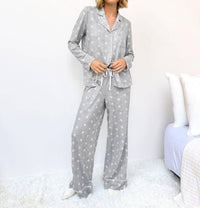 Splendid Flora Pillowsoft Sleep Set in dotted bows - women's sleepwear