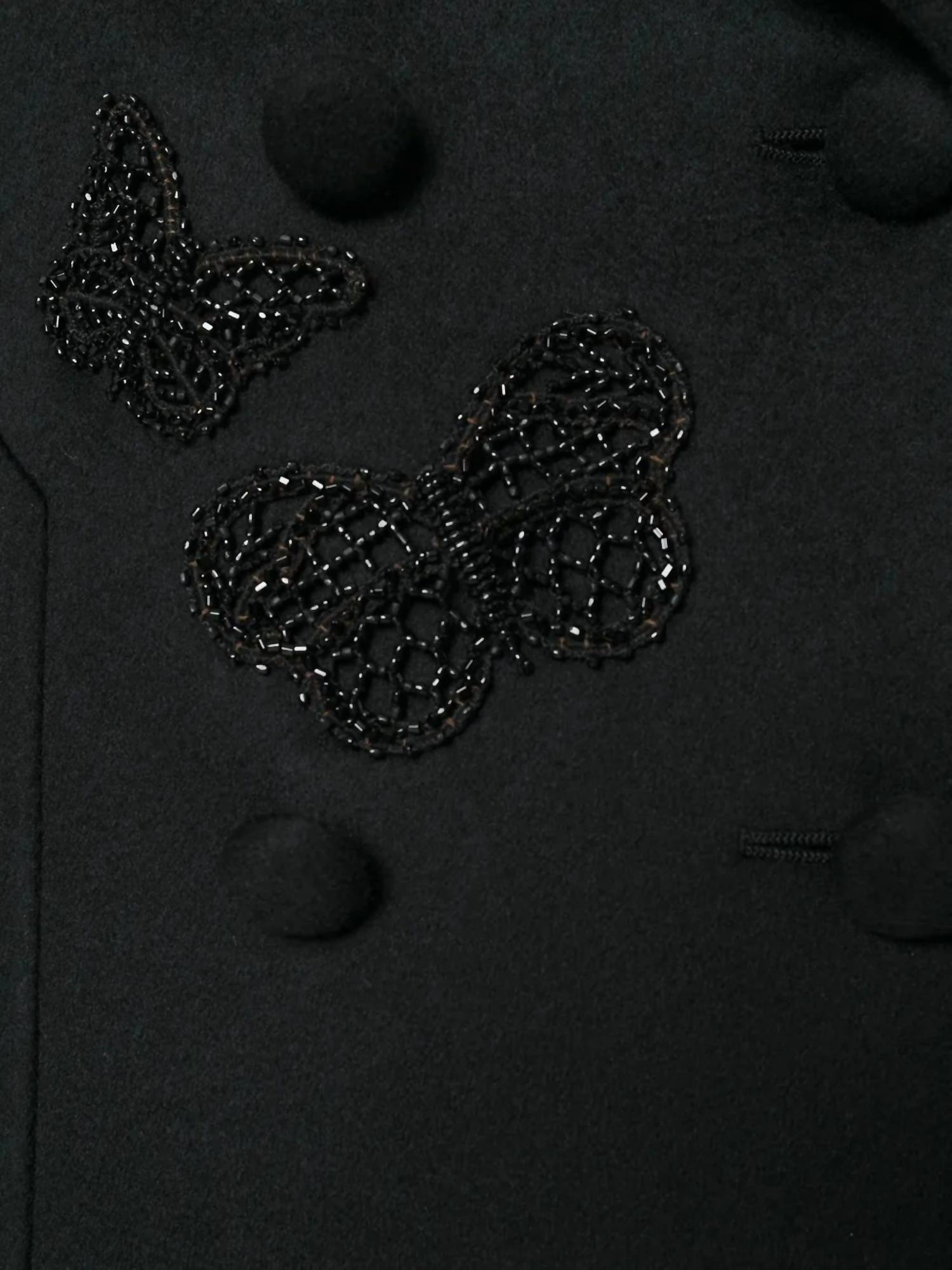 Valentino - Butterfly-embroidered Coat