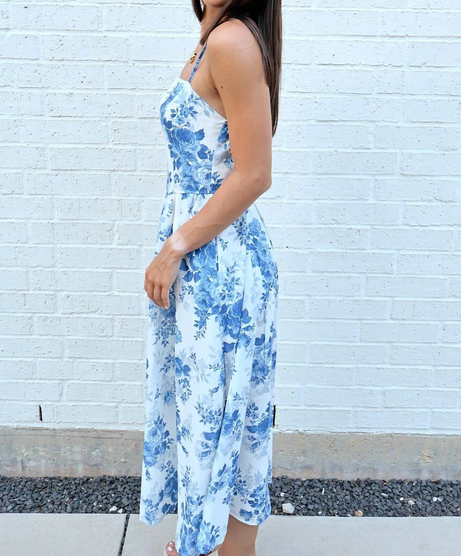 Dottie Dottie Garage - The Capri Floral Midi Dress