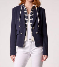 Blue Revival - Kasey Nautical Hooded Blazer