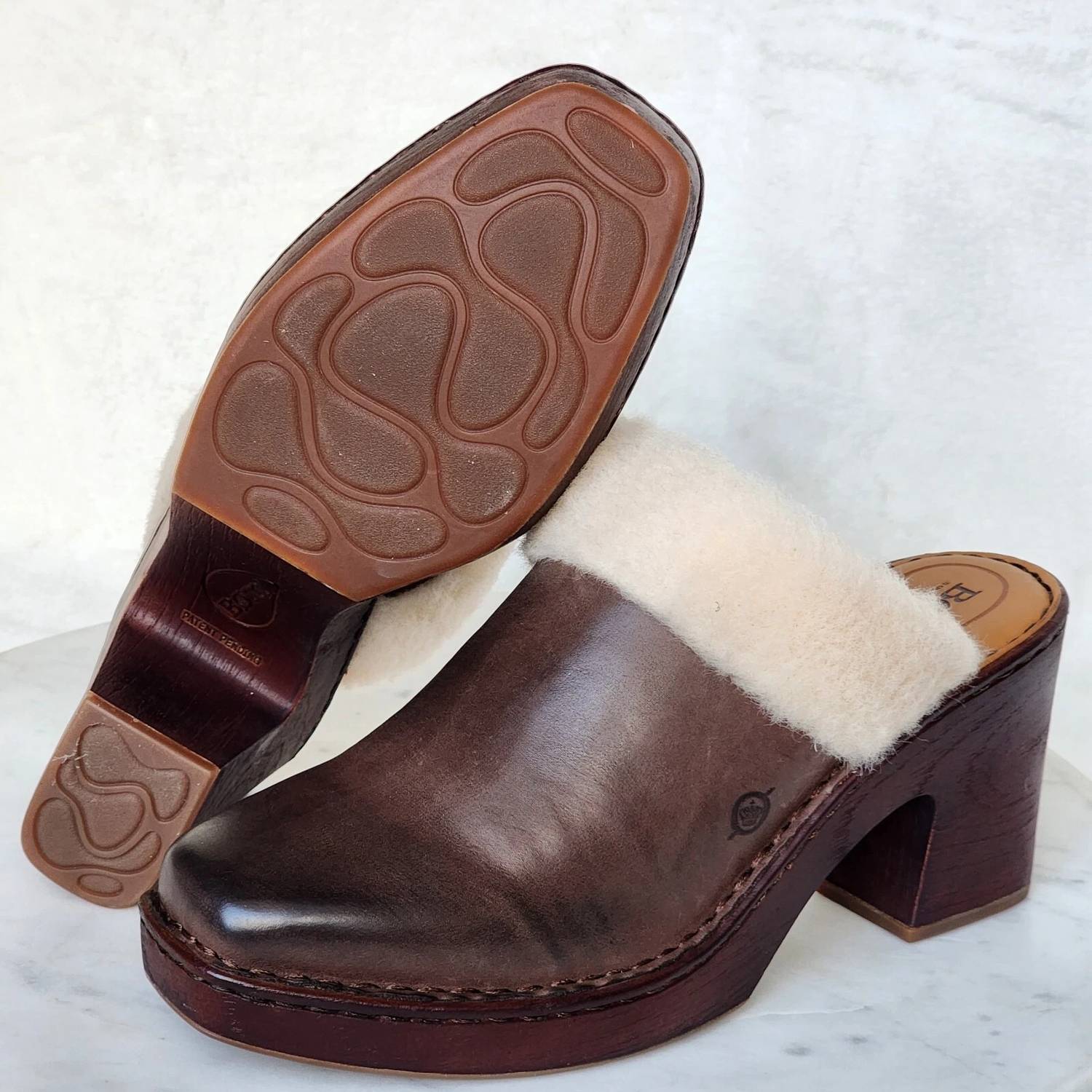 Born Women's Hope Clog in chocolate - women's shoe - view 5