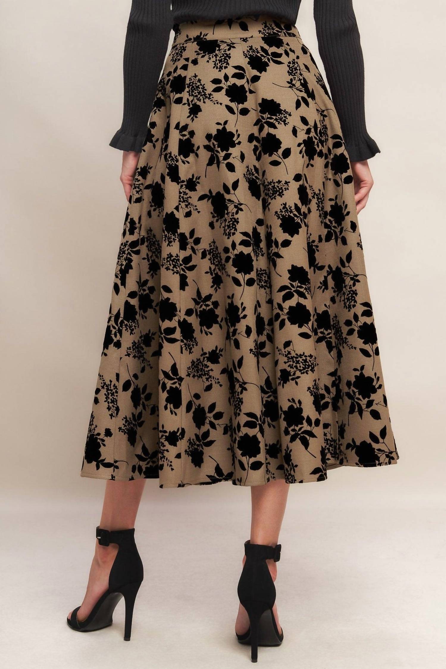Flying Tomato - woven maxi skirt