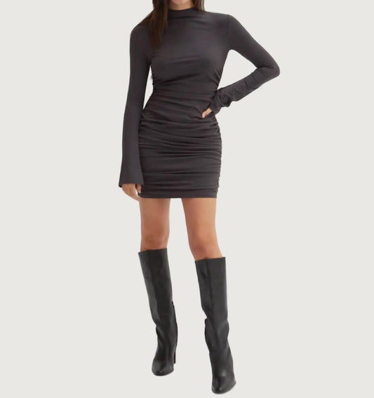 Crescent - Ciella Ruched Mini Dress