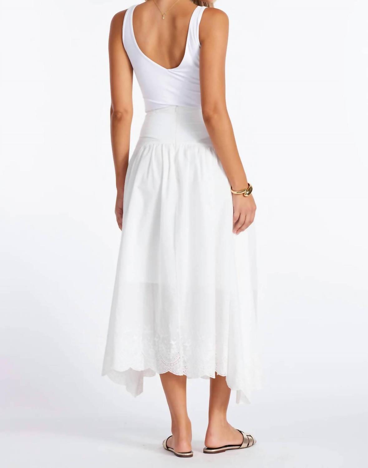 Bishop + Young - Capri Eyelet Midi Skirt