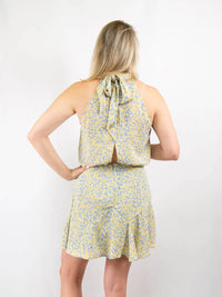 Mittoshop - Sunday Funday Floral Halter Dress