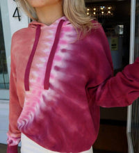 Brodie Cashmere - Burnout Tie Dye Hoodie
