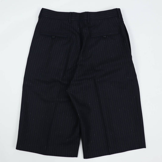 Salvatore Ferragamo - Men's Striped Wool Shorts