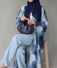 La Mignonne Collections - Azure Mist Kimono
