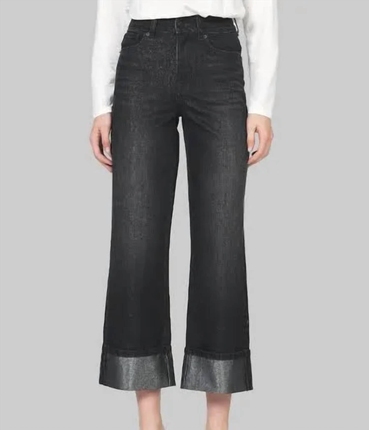 Dear John Denim - Holly Metallic Straight Leg Jean