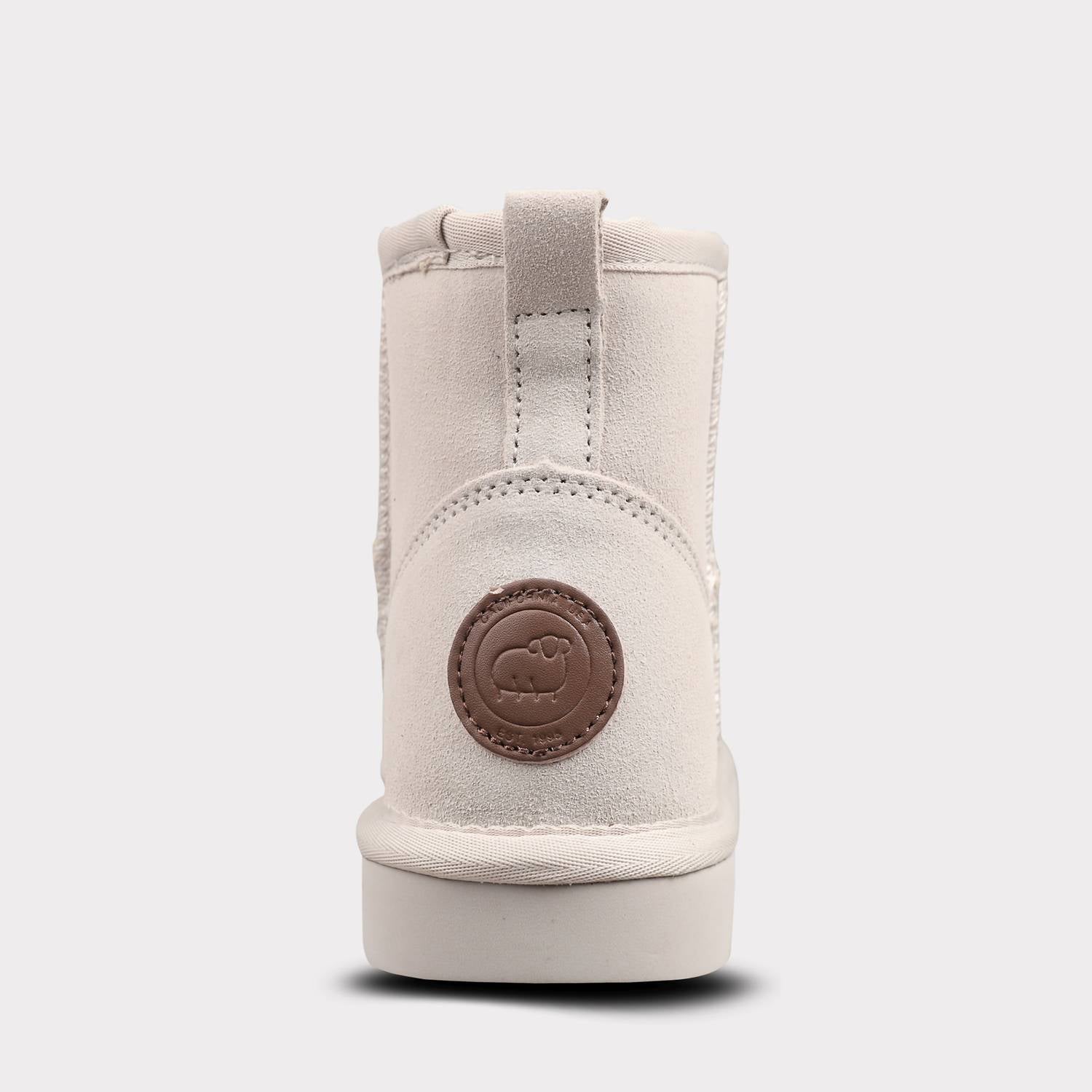 Lamo Women's Kora Short Slip On Boot in winter white - women's shoe - view 6