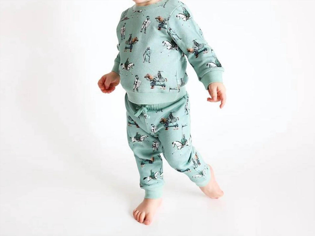 Posh Peanut - Baby Boys 2-piece Sweatshirt & Jogger Set