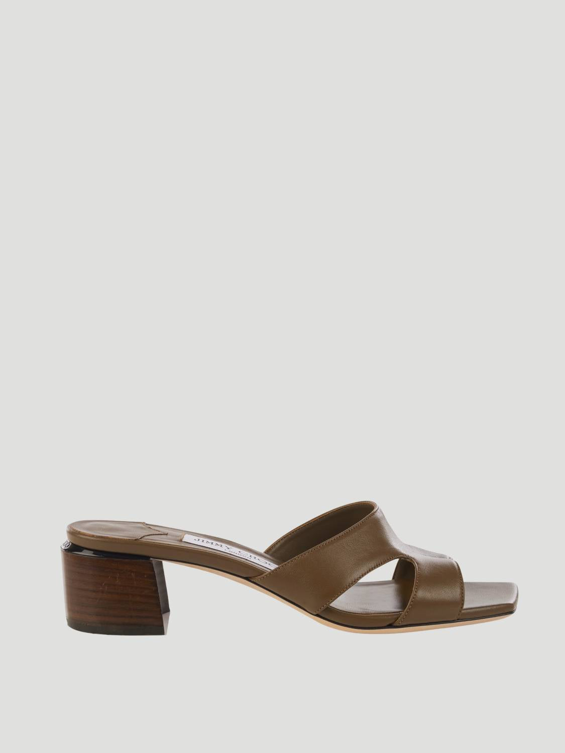 Jimmy Choo - Women's Ellison Leather Sandal Mule
