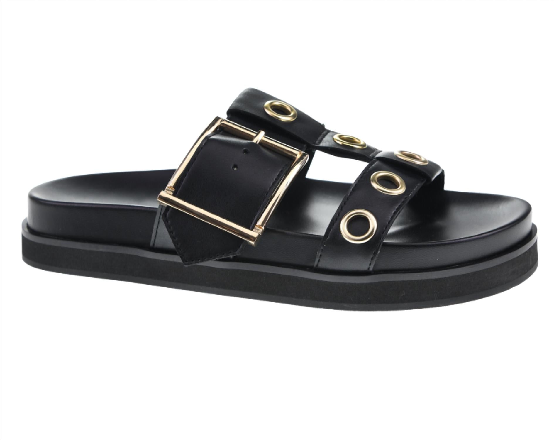 CHINESE LAUNDRY Women's Rozalia Smooth Sandals in black - women's sandal