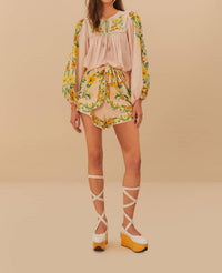 Farm Rio - Botanical Beauty Long Sleeve Blouse