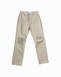Hidden - Hi-rise Shredded Knee Jeans