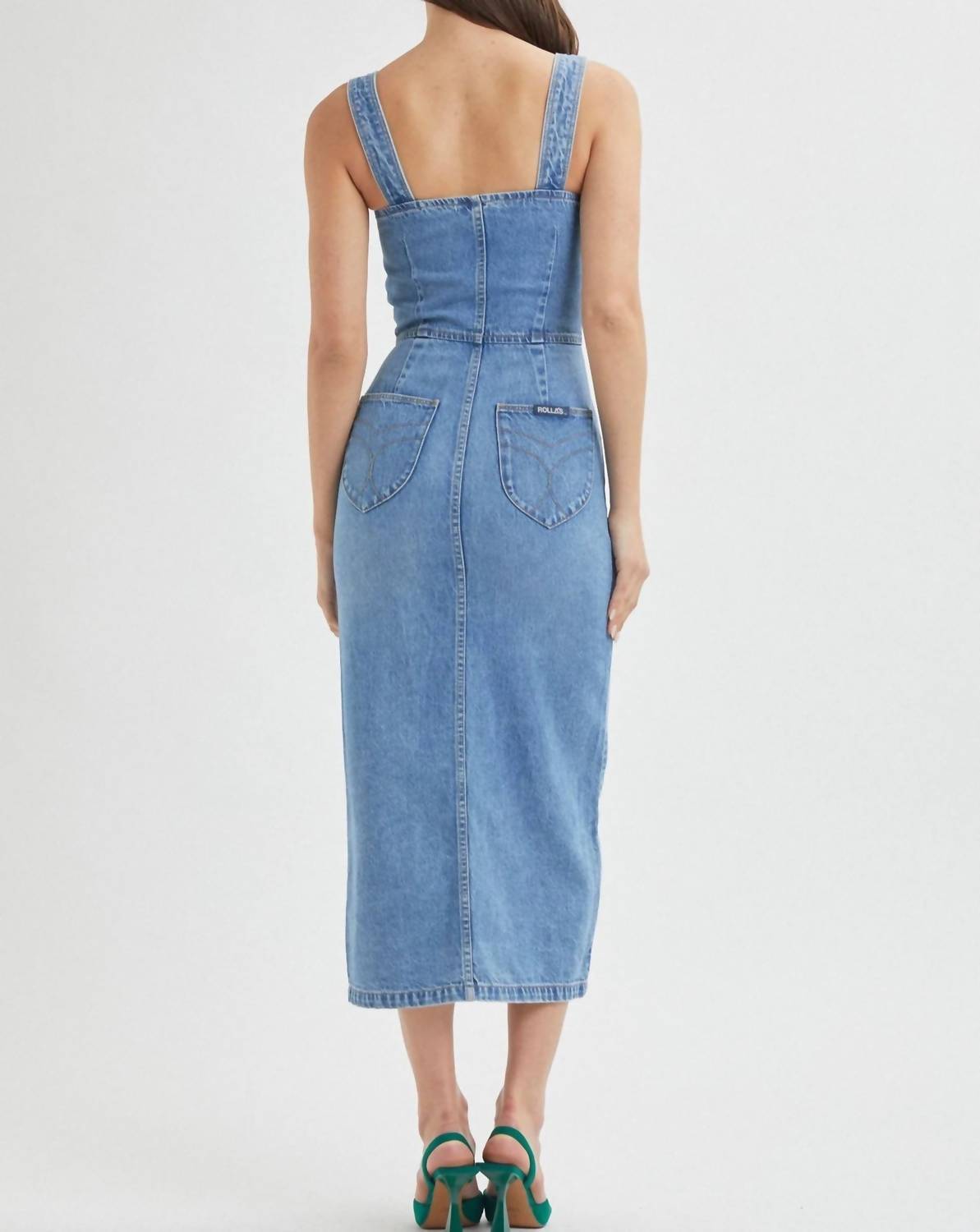 Rolla'S - Sailor Denim Midi Dress