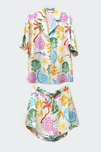 Illa Illa - Samba Summer Print Shorts