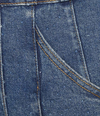 Signature8 - Strapless Denim Rhinestone Romper