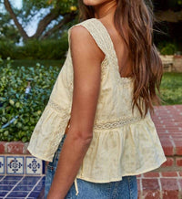 By Together - Morning Glory Handkerchief Top