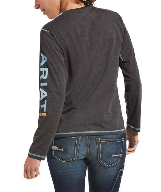 Ariat - Women's Rebar Long Sleeve Logo Tee
