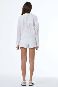 Young Fabulous & Broke - Traveler Long Sleeve Button-down Top