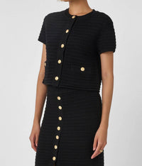 Toccin - Tilly Short Sleeve Cardigan