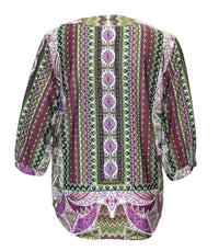 N Touch - Women's Peggi Abstract Print Top