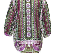 N Touch - Women's Peggi Abstract Print Top
