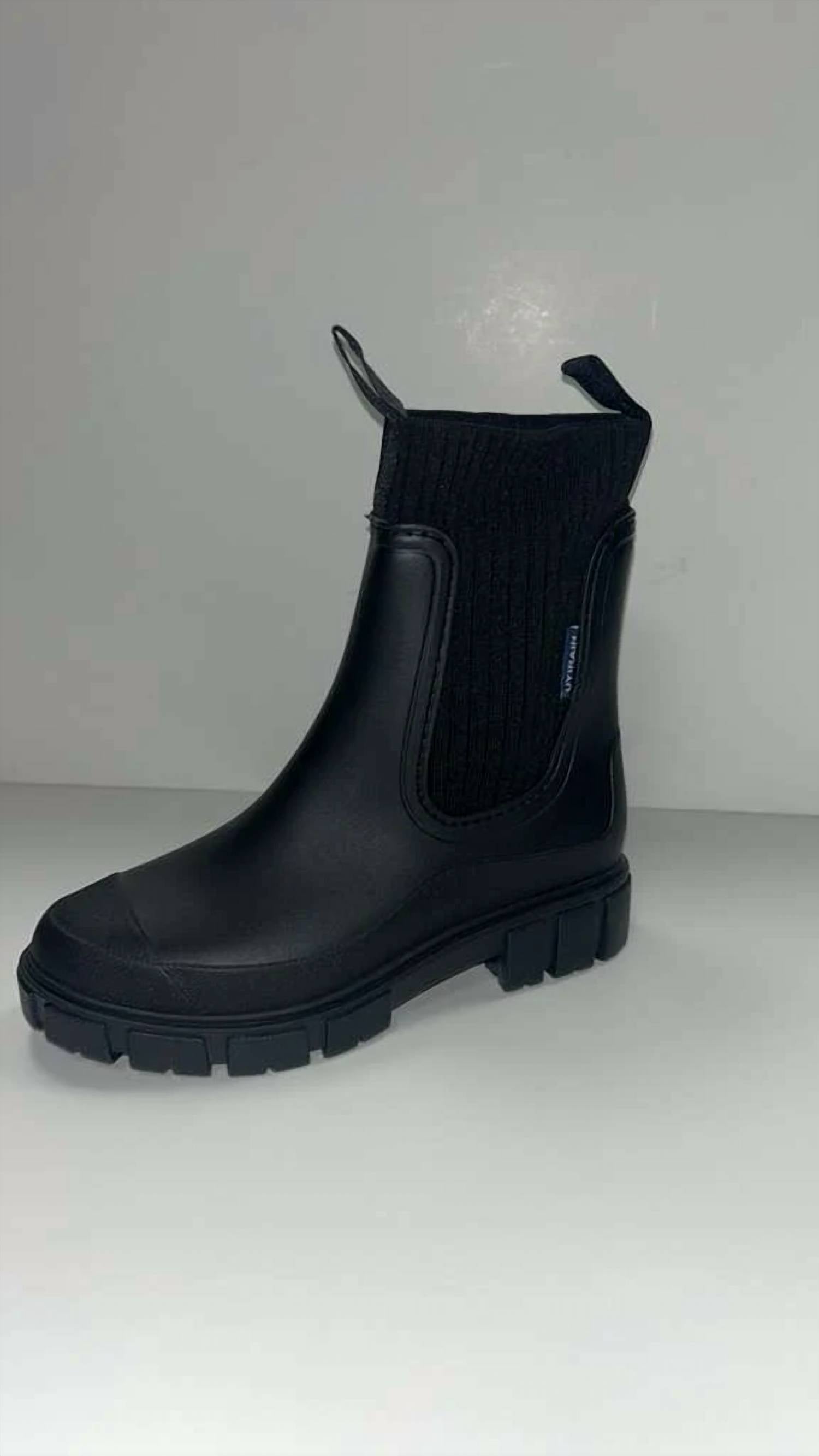 Henry Ferrera - Women's Uyirin Rubber & Sock Rain Boot
