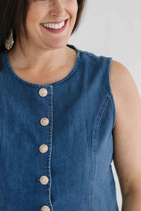 Sugarlips - Women's Jeanie Denim Vest