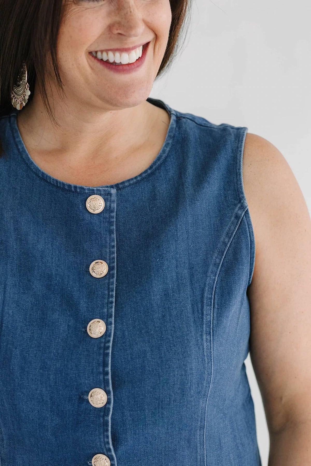 Sugarlips - Women's Jeanie Denim Vest