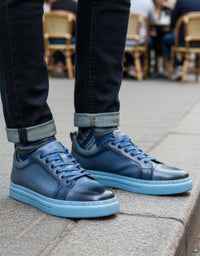 Barabas - Men's Ebonite Radiance Low Top Sneakers