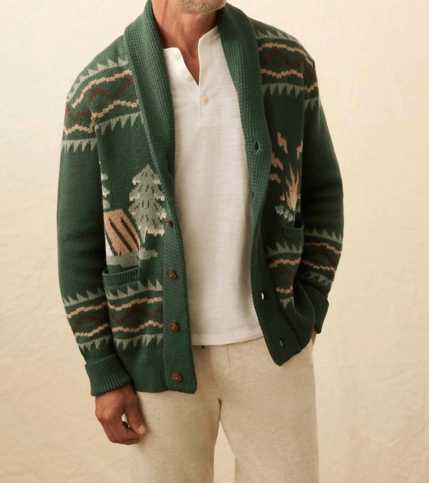 Faherty - Camp Knit Cardigan