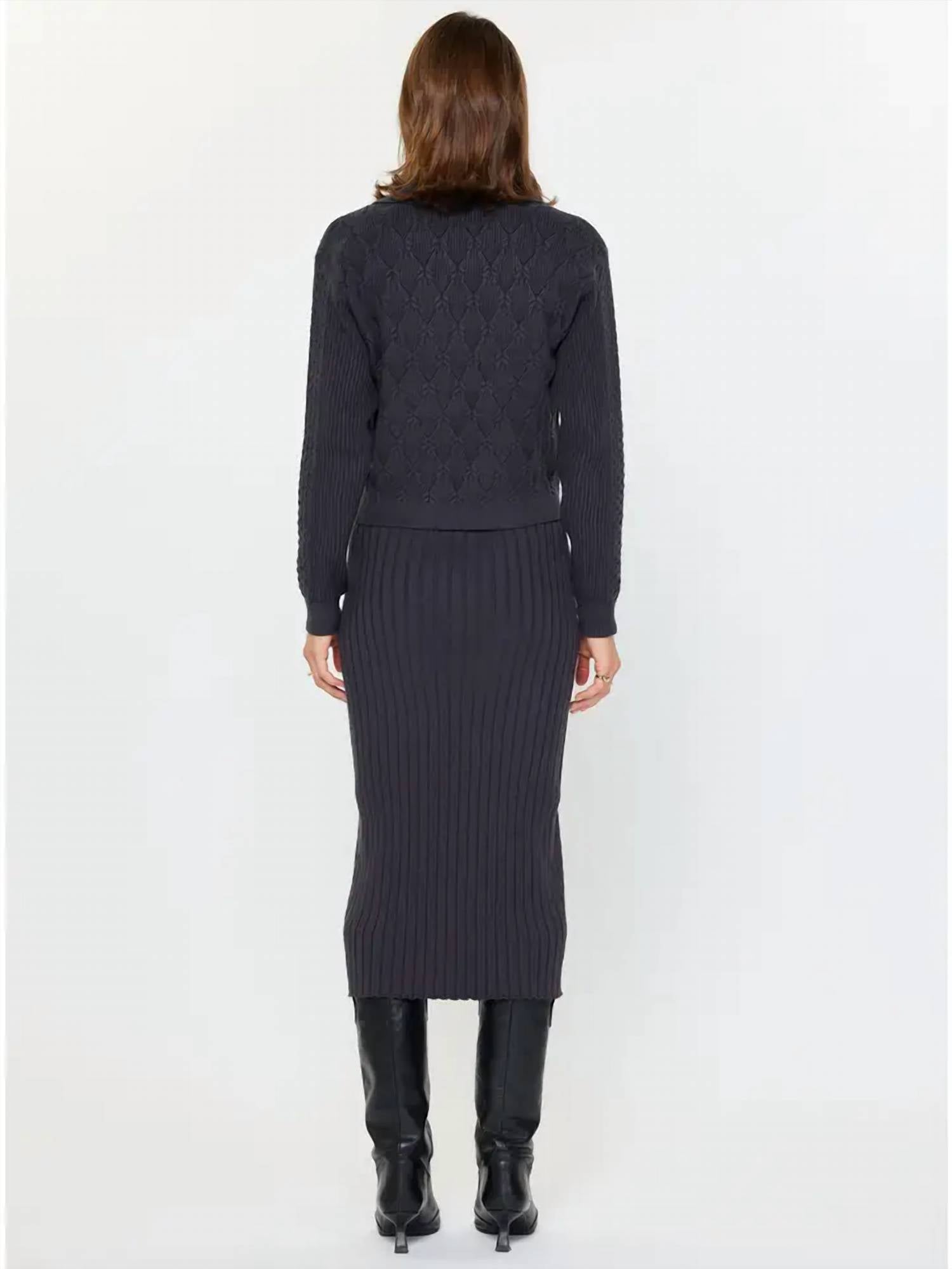 Current Air - Tessa Twofer Sweater & Midi Dress Set