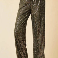 Doe And Rae - Sequin straight pants