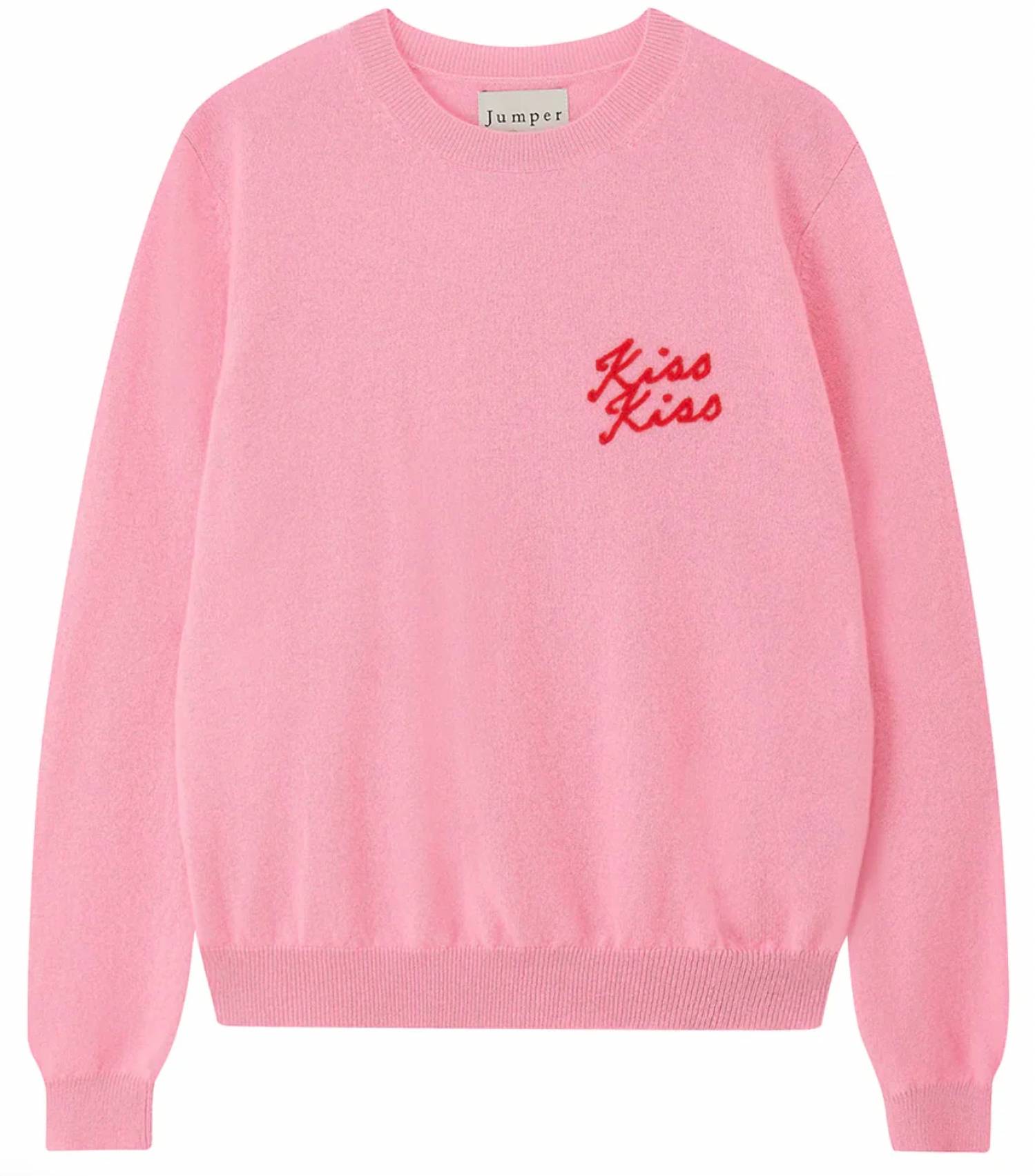 Jumper1234 - Women's Kiss Kiss Cashmere Sweater