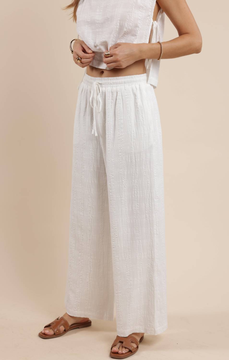 Sage The Label - SALT AIR RELAXED PULL-ON PANTS