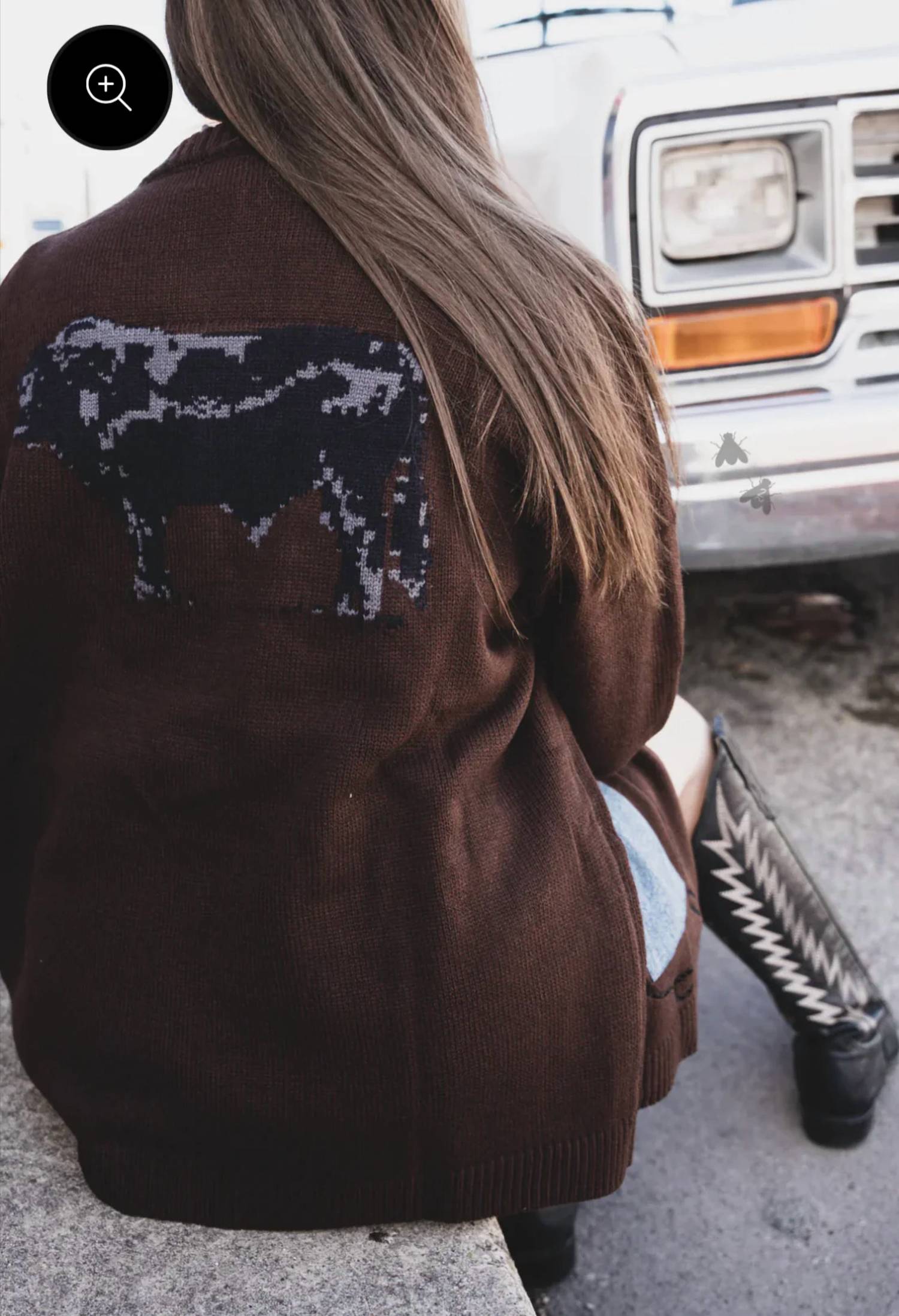 2Flyco - Cattle Babe Cardigan