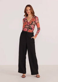 Minkpink - Natalia Wide Leg Tailored Pant