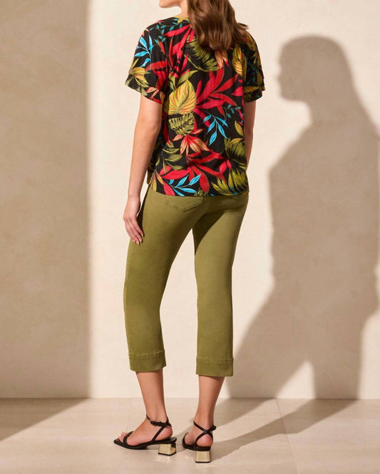 Tribal - Women's Ruffle Sleeve Top