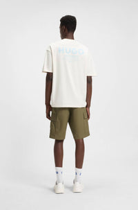 Hugo Boss - Structured Cotton Drawstring Shorts