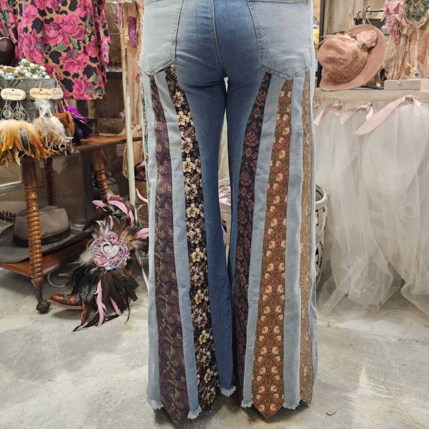 A Rare Bird - Vintage Tie Jeans