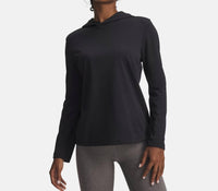 UNDER ARMOUR Coldgear Infrared Hoodie Sweatshirt in black - women's top