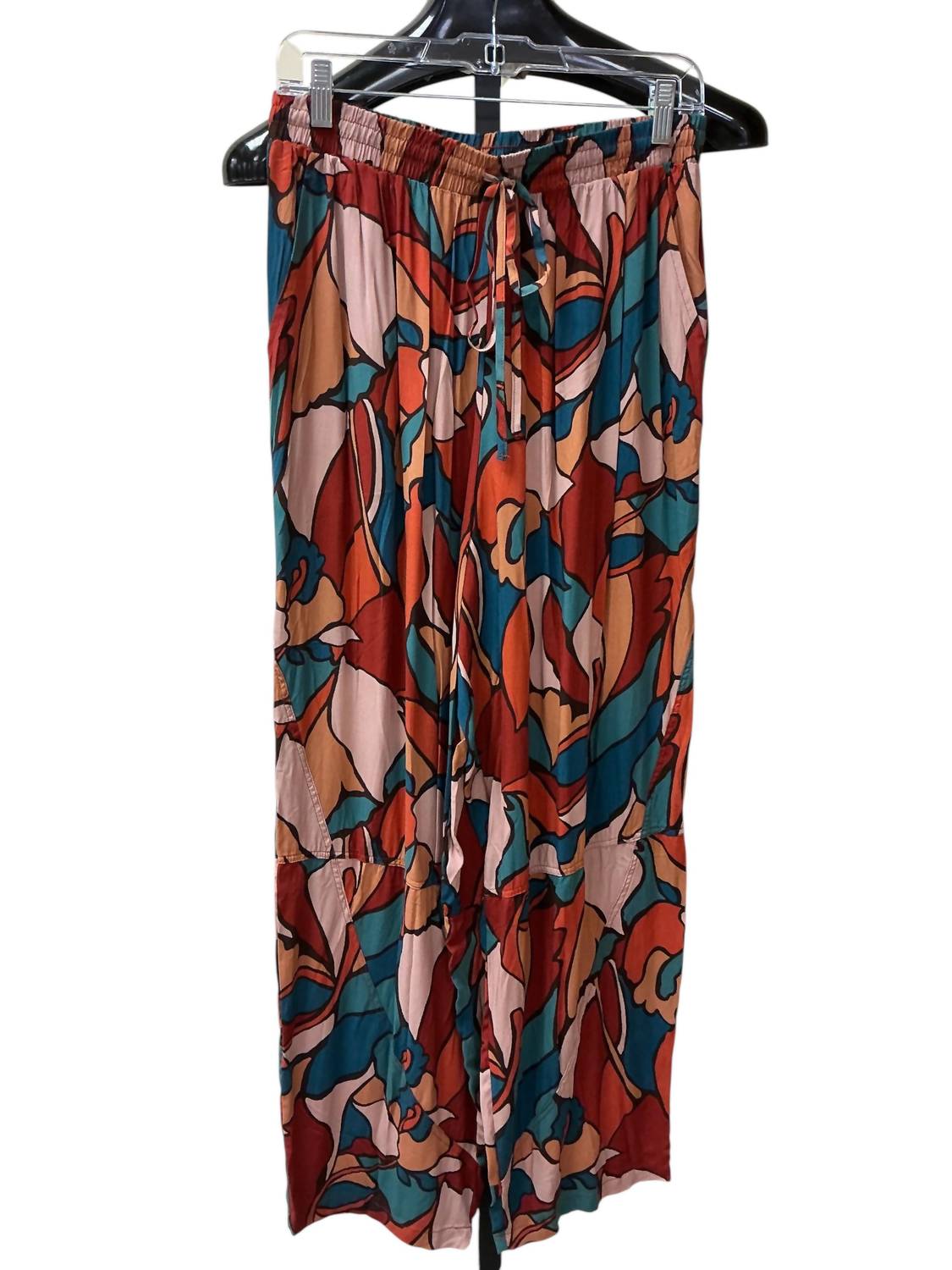 Easel - Elastic Wide Leg Pants