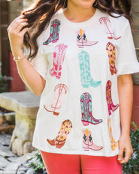 Layerz Clothing - Loretta's Boot Short Sleeve Tee