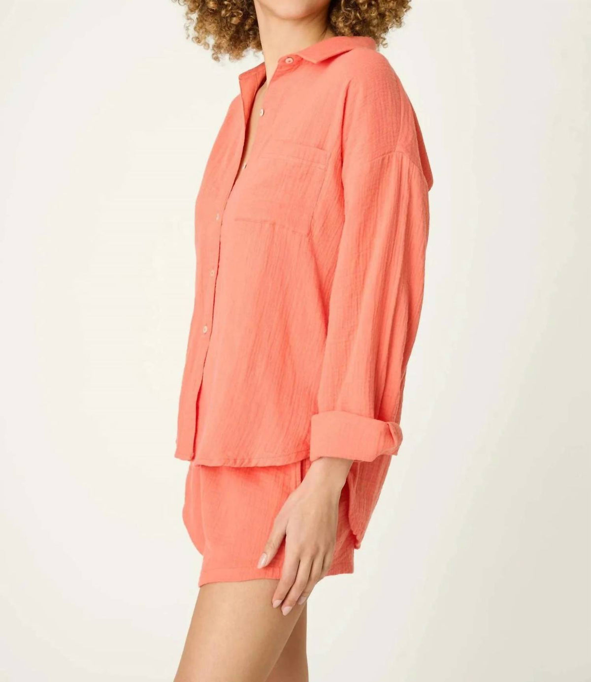 Pj Salvage - Sea You In Capri Long Sleeve Top